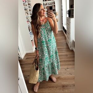 Medium maxi dress worn once for photos new condition